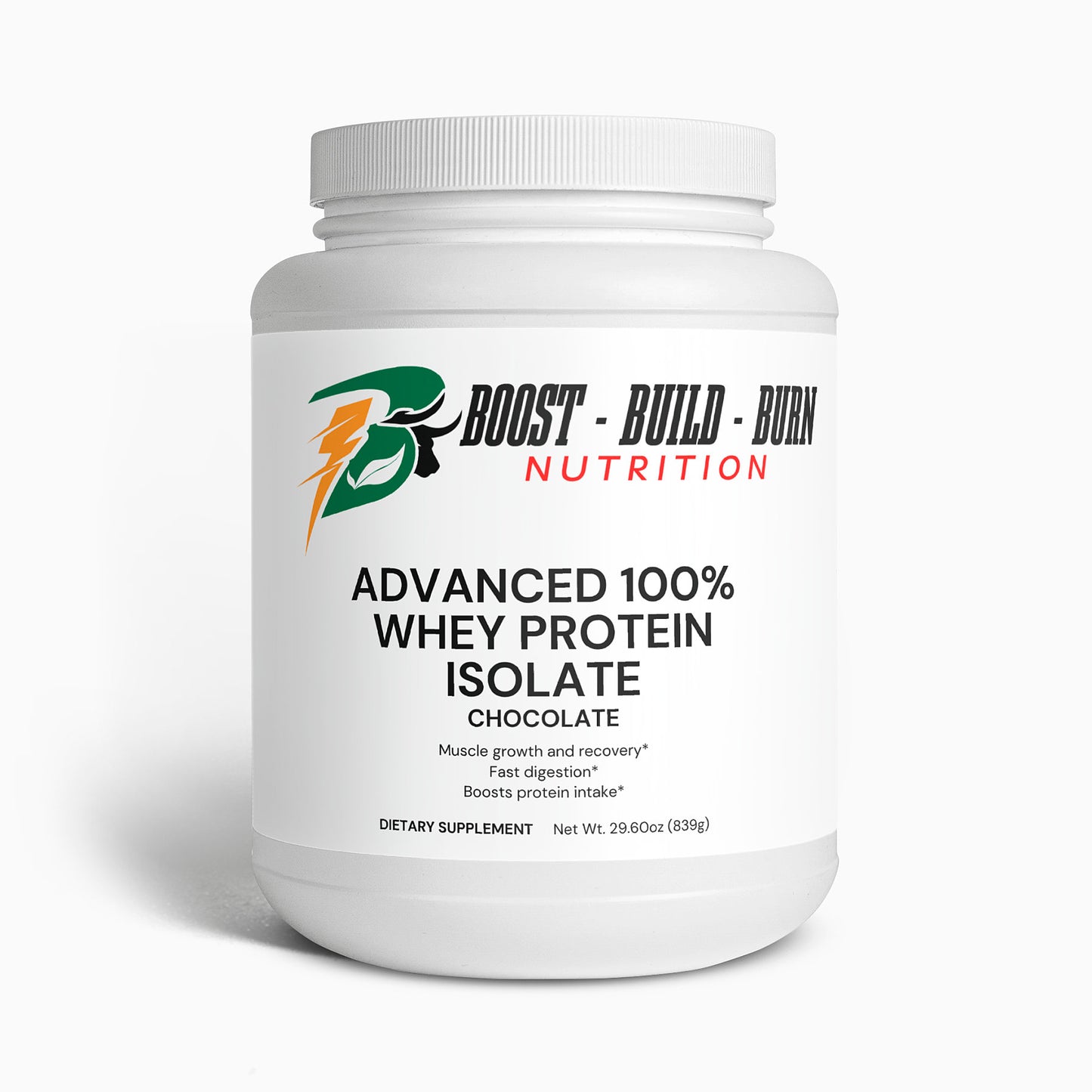 Advanced 100% Whey Protein Isolate (Chocolate)